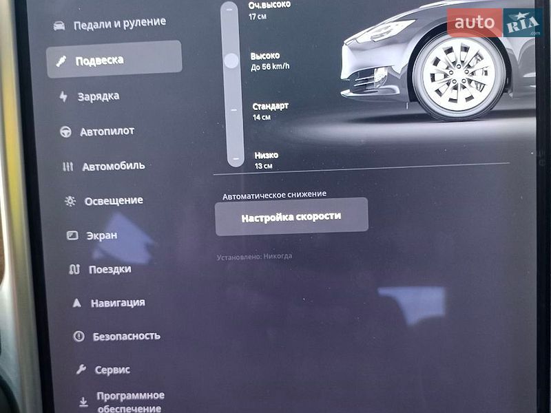 Фото Tesla Model S з оголошення AUTO.RIA