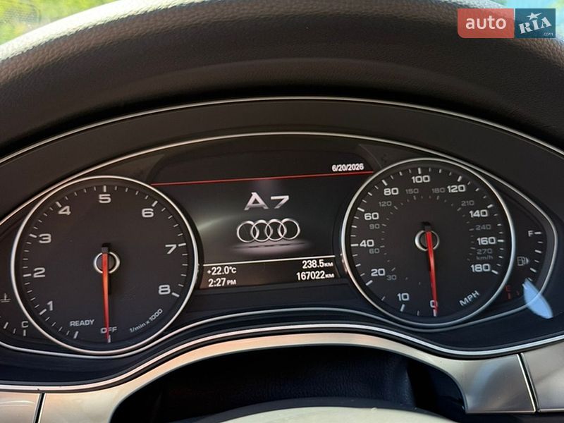 Фото Audi A7 Sportback з оголошення AUTO.RIA