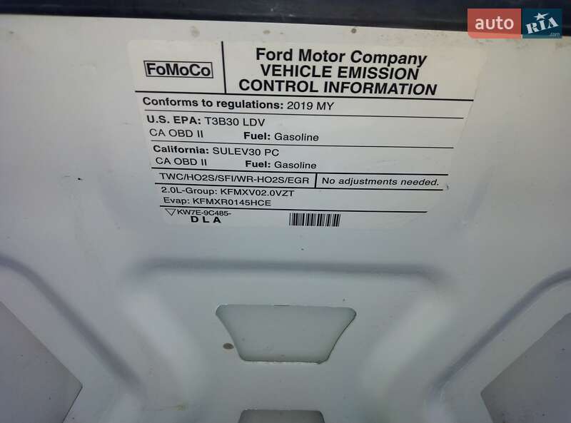 Фото Ford Fusion з оголошення AUTO.RIA