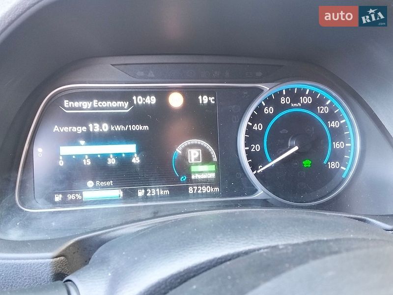 Фото Nissan Leaf з оголошення AUTO.RIA