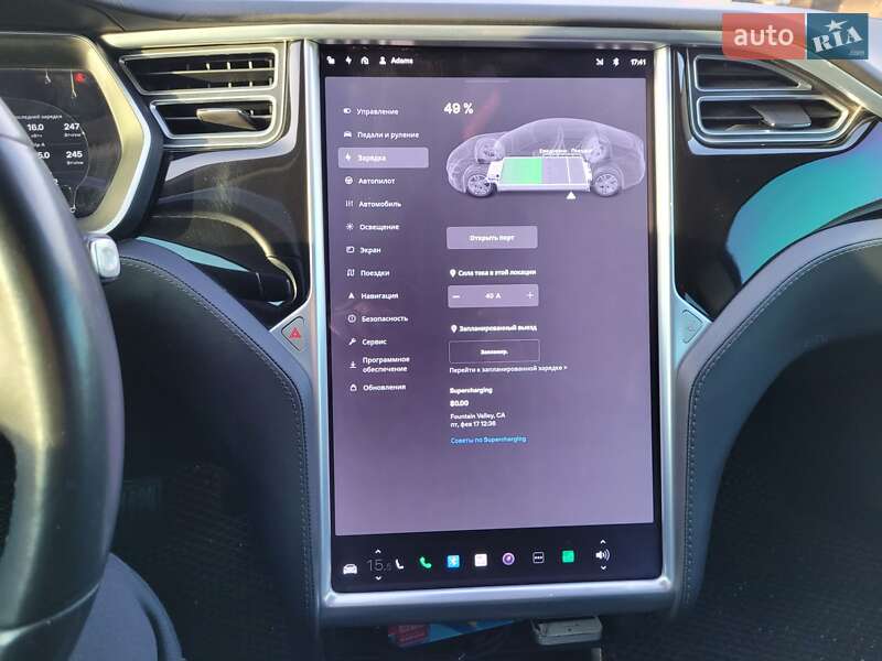 Фото Tesla Model S з оголошення AUTO.RIA