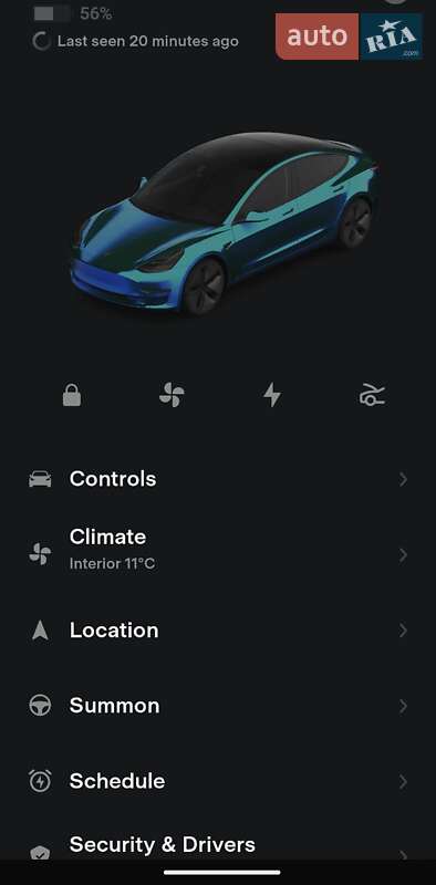 Фото Tesla Model 3 з оголошення AUTO.RIA