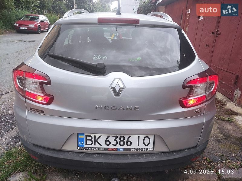 Фото Renault Megane з оголошення AUTO.RIA