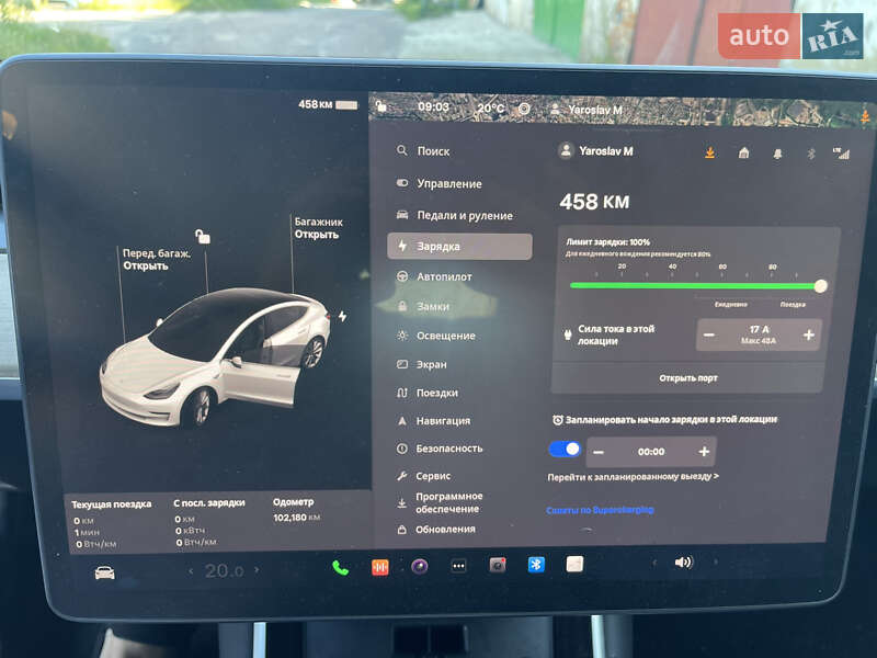 Фото Tesla Model 3 з оголошення AUTO.RIA