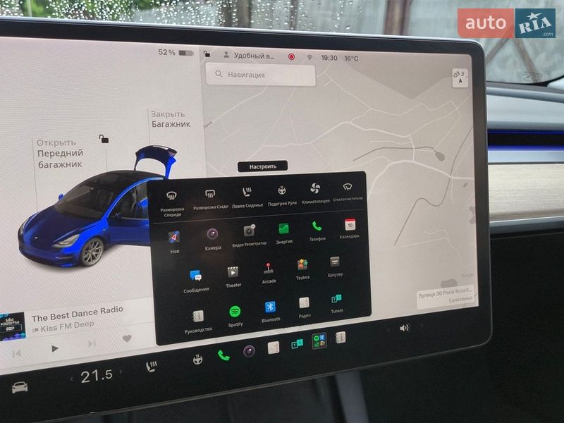 Фото Tesla Model 3 з оголошення AUTO.RIA