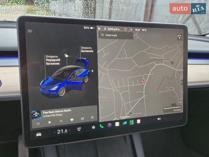 Фото Tesla Model 3 з оголошення AUTO.RIA