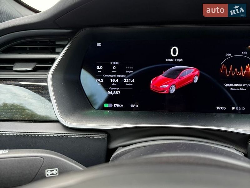 Фото Tesla Model S з оголошення AUTO.RIA