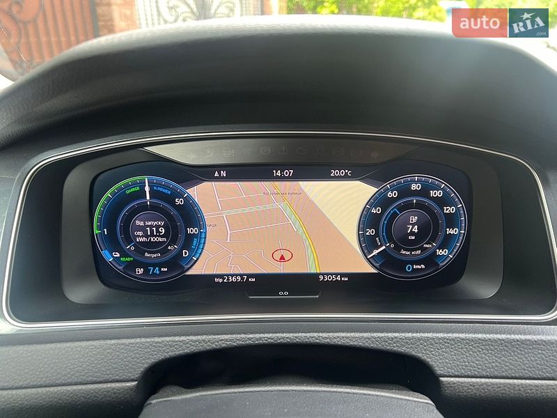 Фото Volkswagen e-Golf з оголошення AUTO.RIA