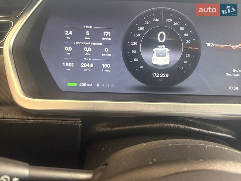 Фото Tesla Model S з оголошення AUTO.RIA